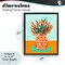 Stupell Industries Flowers Remind Rain Is Necessary Floating Frame, design by Nabeela Rumi